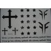Временные татуировки в ассортименте Waterproof body tattoo stickers
